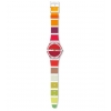Swatch Red painted time