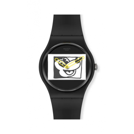 Swatch MICKEY BLANC SUR NOIR