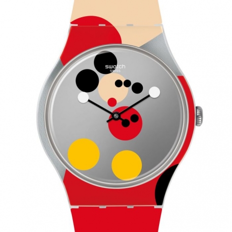 Swatch MIRROR SPOT MICKEY by Damien Hirst