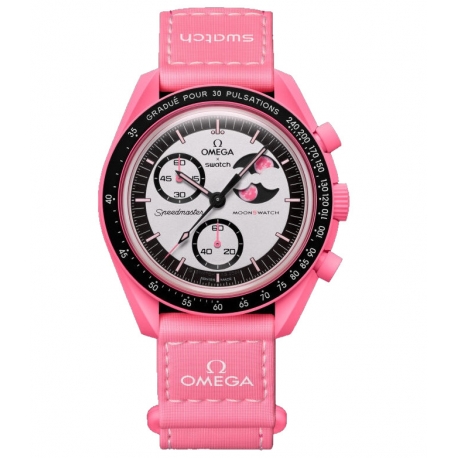Swatch x OMEGA MISSION TO THE PINK MOONPHASE